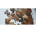 Drevená 3D mapa sveta malá - 1000x600 mm Drevená 3D mapa sveta malá - 1000x600 mm