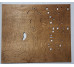 Drevená 3D mapa sveta malá - 1000x600 mm Drevená 3D mapa sveta malá - 1000x600 mm