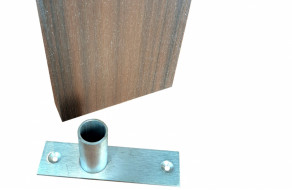 Úchyt na slnolam z plotovej dosky PREMIUM 133x35 mm Úchyt na slnolam z plotovej dosky PREMIUM 133x35 mm