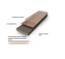 Terasová doska PIONEER 145x21 mm plná, ACACIA - 5800mm - celá, cena za meter Terasová doska PIONEER 145x21 mm plná, ACACIA - 5800mm - celá, cena za meter