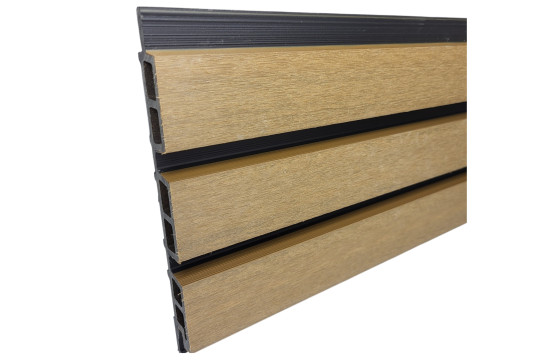 Fasádna doska lamelová PROFI 219x26 mm dutá, COFFEE - 5800mm - celá, cena za meter Fasádna doska lamelová PROFI 219x26 mm dutá, COFFEE - 5800mm - celá, cena za meter