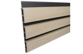 Fasádna doska lamelová PROFI 219x26 mm dutá, IVORY - rezaná na mieru, cena za meter Fasádna doska lamelová PROFI 219x26 mm dutá, IVORY - rezaná na mieru, cena za meter