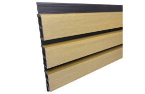Fasádna doska lamelová PROFI 219x26 mm dutá, OAK - rezaná na mieru, cena za meter Fasádna doska lamelová PROFI 219x26 mm dutá, OAK - rezaná na mieru, cena za meter