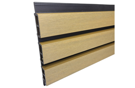 Fasádna doska lamelová PROFI 219x26 mm dutá, OAK - rezaná na mieru, cena za meter Fasádna doska lamelová PROFI 219x26 mm dutá, OAK - rezaná na mieru, cena za meter