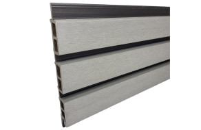 Fasádna doska lamelová PROFI 219x26 mm dutá, SMOKE - rezaná na mieru, cena za meter Fasádna doska lamelová PROFI 219x26 mm dutá, SMOKE - rezaná na mieru, cena za meter