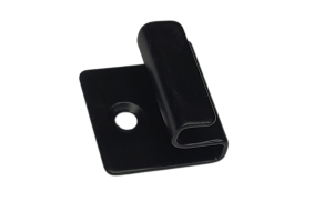 Klip fasádnej dosky PROFI lamelovej 170x28 mm, kov - pozink čierny