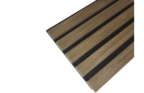 Lamelový akustický panel 2900x600 mm, DUB TMAVÝ Lamelový akustický panel 2900x600 mm, DUB TMAVÝ
