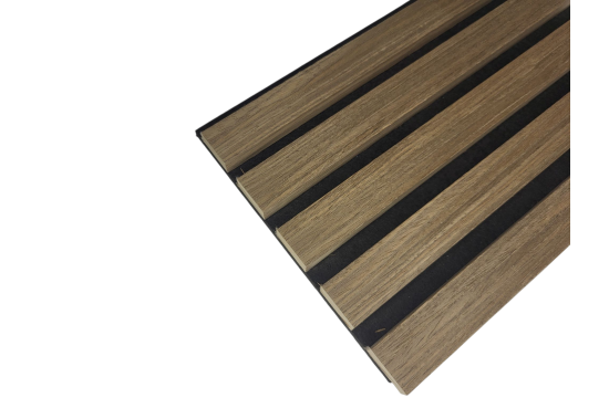 Lamelový akustický panel 2900x600 mm, DUB TMAVÝ Lamelový akustický panel 2900x600 mm, DUB TMAVÝ