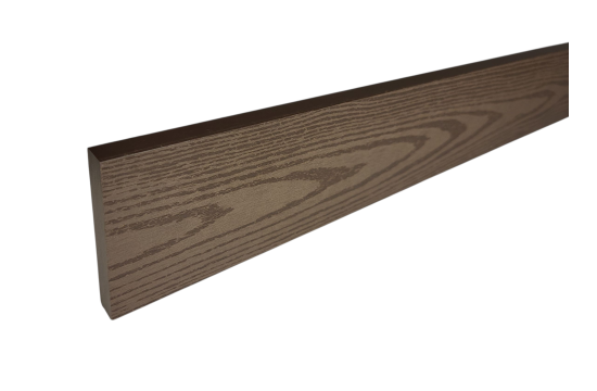 Plotová doska ŠTANDARD 95x15 mm plná, MAHAGÓN - rezaná na mieru, cena za meter 