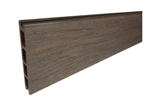 Terasová doska OLD WOOD 146x25 mm dutá, BROWN - rezaná na mieru, cena za meter 