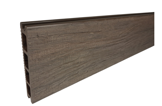 Terasová doska OLD WOOD 146x25 mm dutá, BROWN - 5800mm - celá, cena za meter Terasová doska OLD WOOD 146x25 mm dutá, BROWN - 5800mm - celá, cena za meter