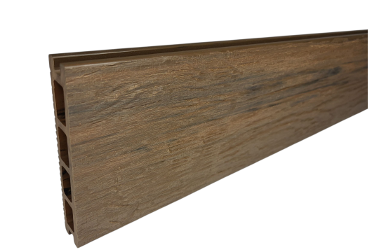 Terasová doska OLD WOOD 146x25 mm dutá, TEAK - 5800mm - celá, cena za meter Terasová doska OLD WOOD 146x25 mm dutá, TEAK - 5800mm - celá, cena za meter