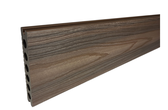 Terasová doska PREMIUM 142x22 mm dutá, ORECH - 5800mm - celá, cena za meter Terasová doska PREMIUM 142x22 mm dutá, ORECH - 5800mm - celá, cena za meter